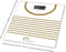 Elektronische personenweegschaal LITTLE BALANCE Marinière Gold - elektronische weegschaal - 180 kg/100 g - Design Marinière Gold