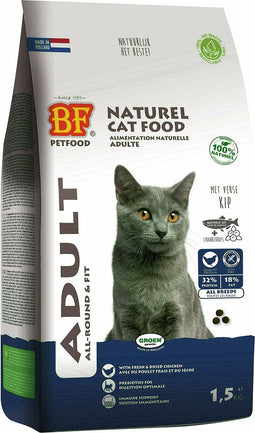 BF Petfood Kattenvoer Adult Tarwevrij 1,5 kg