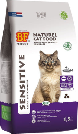 BF Petfood Kattenvoer Sensitive Graanvrij 1,5 kg
