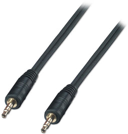 Lindy 35641 - Kabel 3.5mm analoog - 100cm - Zwart