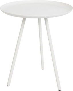 Housecraft Living Frost Bijzettafel Rond Metaal 39 cm Wit