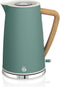 Swan SK14610GREN - Waterkoker - 1.7 Liter - 3000 Watt - Groen-blauw
