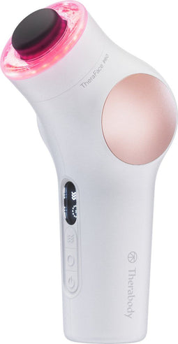 Therabody TheraFace PRO - Gezichtsmassageapparaat - Percussieve Therapie en LED Lichttherapie
