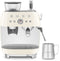 Smeg EGF03CREU - Espressomachine met bonenmaler - 19 bar druk - Crème
