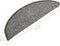vidaXL - Trapmatten - 15 - st - 65x21x4 - cm - grijs