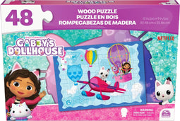 Gabby's Poppenhuis - Houten Puzzel - 48 stukjes