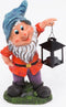 Tuinkabouter met lantaarn