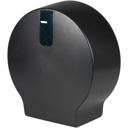 Abena Jumbo Toiletrol Dispenser – Gerecycled Kunststof – Zwart – Ø33,5 cm – Made in Denmark