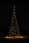 FlinQ Luxxtree - Vlaggenmast Lichtketting - 480 LEDs - Warmwit - IP44 (1 stuk)