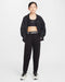 Nike Pro Fleece set - Hoodie + Joggingbroek - Dri-FIT - Zwart/Wit - M Kids (meisjes)