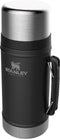 Stanley Classic Legendary Food Jar 0,94L | Matte Black Pebble | Lunchbox houdt 20 uur warm, 24 uur koud | Deksel is ook kom | Lekvrij | BPA-Vrij | Vaatwasserbestendig