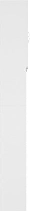 vidaXL - Wasmachinekast - 64x25,5x190 - cm - sonoma - eikenkleurig