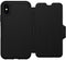 Otterbox Strada - Flip cover - Leer Schokbestendig - Zwart
