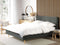 RENNES - Tweepersoonsbed - Donkergrijs - 160 x 200 cm - Polyester