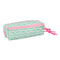 Pennenetui met 3 vakken Lilo & Stitch Ice cream Roze 22 x 8,5 x 6 cm