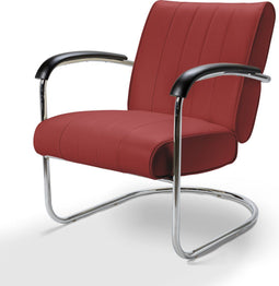 Bel Air Retro Loungestoel LC-01 LTD Ruby