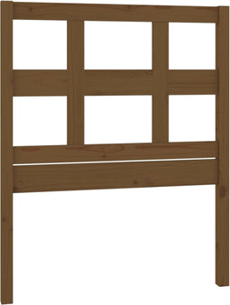 vidaXL - Hoofdbord - 95,5x4x100 - cm - massief - grenenhout - honingbruin