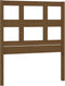 vidaXL - Hoofdbord - 95,5x4x100 - cm - massief - grenenhout - honingbruin