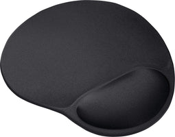 Trust Bigfoot - Gel muismat met polssteun - Ergonomisch - Zwart
