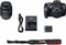 Canon EOS 2000D - DSLR camera - 24,1Mpx - 18-55mm f/3.5-5.6 IS II - Zwart