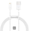Baseus Superior - USB-A naar Lightning Kabel - 1m - Wit