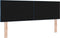 vidaXL - Hoofdbord - Diamantblok - Ontwerp - Blauw - 140 - cm - Stof