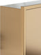 vidaXL - Douchenis - 62x32x9 - cm - roestvrijstaal - geborsteld - goudkleurig