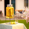 Drankdispenser - 6 liter - kraantje - standaard - glas
