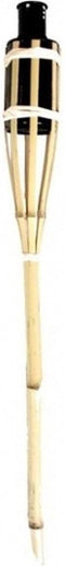 Esschert Design Tuinfakkel - bamboe - navulbaar - 60 cm