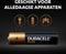 Duracell Plus 100 - Alkalinebatterijen AAA - Tot 100% extra levensduur (4 stuks)