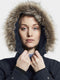 Didriksons ERIKA WNS PARKA - Dames Outdoorjas - Wind- en waterdicht - Dark Night Blue