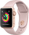 Apple Watch Series 3 refurbished door Renewd - A Grade (zo goed als nieuw) - 42mm - Goud / Roze