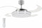 LT-Luce Plafondventilator Fanaway LED Chroom