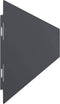 vidaXL - Gazonranden - 50 - st - 10x103 - cm - koudgewalst - staal - antraciet