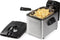 DOMO DO465FR - Friteuse 4L - Kijkvenster en geurfilter - Roestvrijstaal