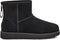 UGG Classic Mini Logo ZIP Enkellaars - Sheepskin voering - Black - Maat 37