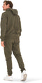 Mario Russo Trainingspak Anselm - Joggingpak - Hoody - Legergroen - L