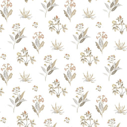 Noordwand - Behang - Blooming - Garden - 6 - Flowers - and - Plants - wit - en - grijs