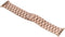 iMoshion Stalen watch bandje geschikt geschikt voor Apple Watch Series 1 / 2 / 3 / 4 / 5 / 6 / 7 / 8 / 9 / SE / Ultra (2) - 42 / 44 / 45 / 49 mm - Rosé Goud