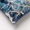Dutch Decor MARBLE - Kussenhoes velvet 45x45x cm Insignia Blue - blauw - met rits