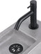 Differnz Afvoerplug - Afvoerstop - Ø 64 mm - Mat zwart