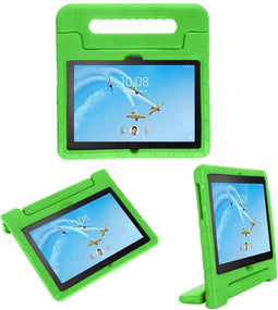 iMoshion Tablet Hoes Kinderen Geschikt voor Lenovo Tab P10 / Tab M10 - iMoshion Kidsproof Backcover met handvat - Groen