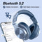 OneOdio A70 - Hoofdtelefoon - Draadloos Bluetooth 5.2 - Blauw