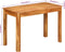 vidaXL - Eettafel - 110x55x76 - cm - massief - acaciahout
