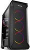 Nox Hummer Quantum - ATX Semi-toren - RGB Verlichting - Zwart