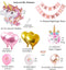 Unicorn Verjaardag Versiering Set - Feestartikelen 30 Stuks - Roze (30 stuks)