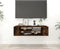 vidaXL - Tv-hangmeubel - 100x30x26,5 - cm - bewerkt - hout - gerookt - eikenkleurig