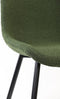Light & Living - Eetkamerstoel KATE - 58.5x47.5x82.5cm - Groen - Set van 2