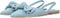POSH by Poelman LOA Slingbacks - Dames - Blokhak 1.5 cm - Licht denim