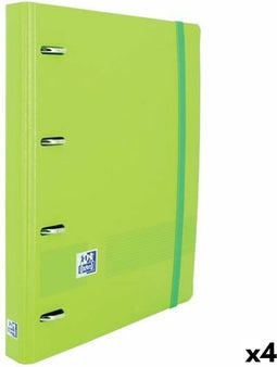 Ringmap Oxford Live & Go Groen A4+ (4 Stuks)